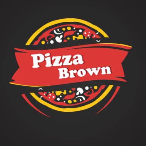 pizza brown